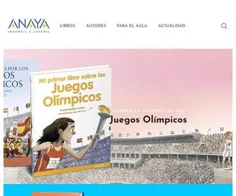 Anayainfantilyjuvenil.com(Anaya Infantil y juvenil) Screenshot