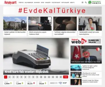 Anayurtgazetesi.com(Anayurt Gazetesi) Screenshot