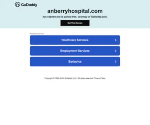 Anberryhospital.com(Anberry Nursing and Rehabilitation Center) Screenshot