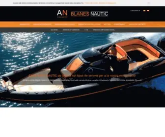 Anblanesnautic.com(AN Blanes Nautic) Screenshot