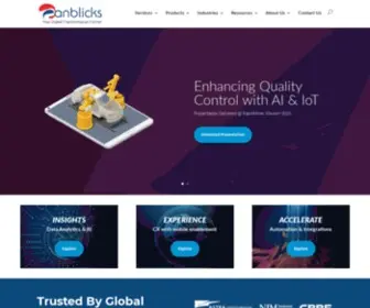 Anblicks.com(Cloud Data Engineering Firm) Screenshot