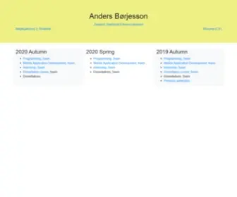 Anbo-Easj.dk(Børjesson) Screenshot