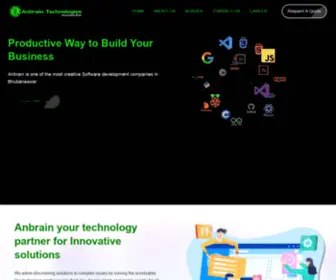 Anbrain.in(Best Web Development Company In Bhubaneswar) Screenshot