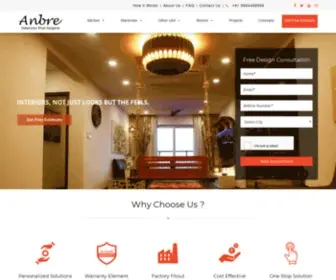 Anbre.in(Best Home Interior in chennai) Screenshot