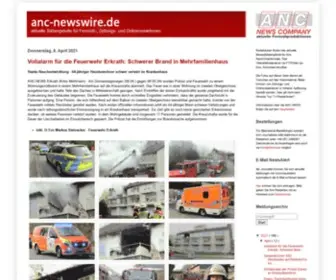 ANC-Newswire.de(Aktuelle Bildangebote für Fernseh) Screenshot