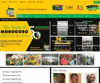 ANC1912.org.za(ANC) Screenshot