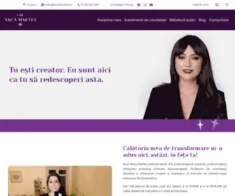 Ancamaftei.ro(Anca Maftei) Screenshot