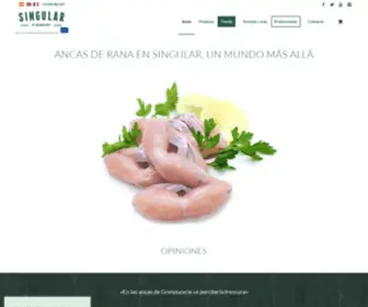 Ancasderana.com(Ancas de Rana en Singular) Screenshot