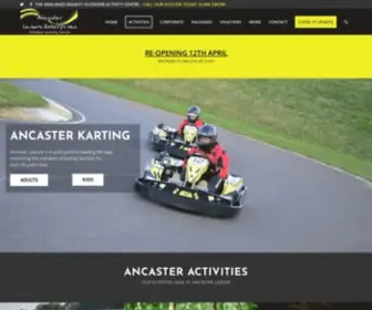 Ancasterkarting.co.uk(Ancaster Leisure) Screenshot