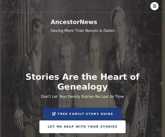 Ancestornews.net(AncestorNews) Screenshot