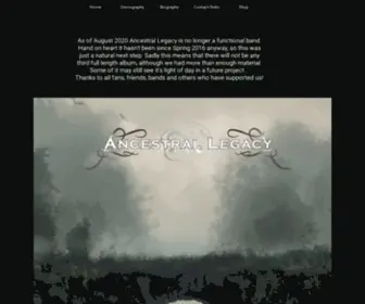 Ancestral-Legacy.com(Ancestral Legacy) Screenshot