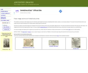 Ancestryimages.com(Free stock images for genealogy and ancestry researchers) Screenshot