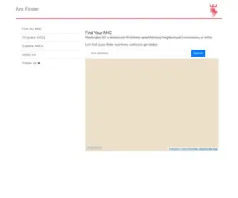 AncFinder.org(ANC Finder) Screenshot