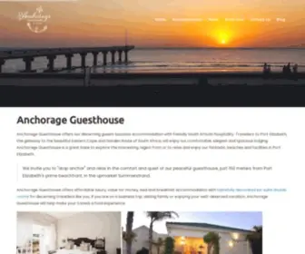 Anchorage.co.za(Anchorage Guesthouse Port Elizabeth) Screenshot