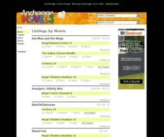 Anchoragemovies.com(Anchorage Movies) Screenshot