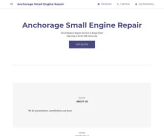 Anchoragesmallenginerepair.com(Anchorage Small Engine Repair) Screenshot