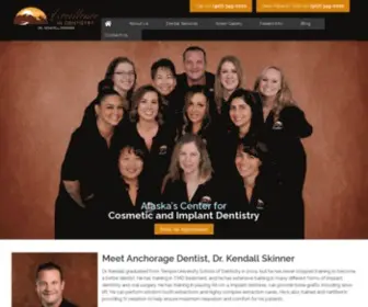 Anchoragesmiles.com(Anchorage Dentists) Screenshot