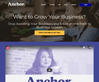 Anchorbookkeeping.com(Bookkeeping Made Simple) Screenshot