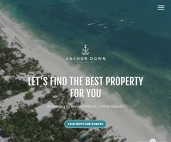 Anchordownrealestate.com(Anchor Down Real EstateAnchor Down Real Estate) Screenshot