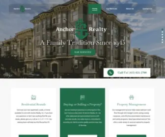Anchorealtyinc.com(Anchor Realty) Screenshot