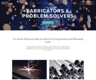 Anchorfab.com(Anchor Fabricators) Screenshot