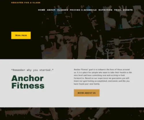 Anchorfitness.training(Anchor Fitness) Screenshot