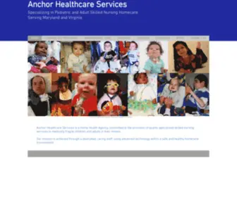 Anchorhcs.com(Anchor Healthcare) Screenshot