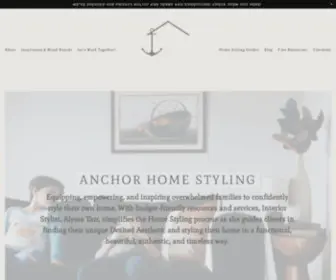 Anchorhomestyling.com(Anchor Home Styling) Screenshot