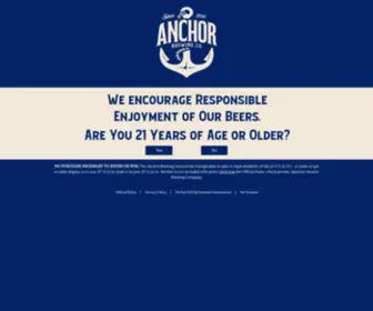 Anchorinnovates.com(Anchor Brewing Innovation Sweepstakes) Screenshot