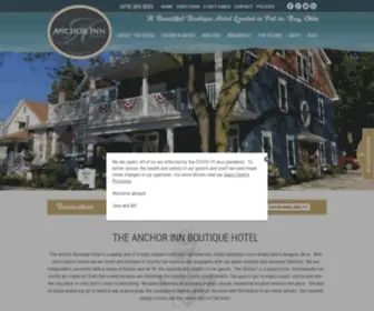 Anchorinnpib.com(The Anchor Inn Boutique Hotel) Screenshot