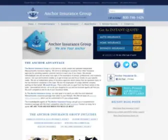 Anchorinsurancegroup.net(The Anchor Insurance Group) Screenshot