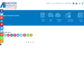 Anchorinsuranceng.com(Where insurance works) Screenshot