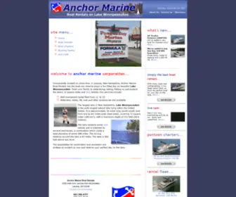 Anchormarine.net(Anchor Marine) Screenshot