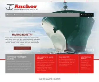 Anchormarinehouston.com(Anchor Marine) Screenshot