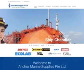 Anchormarinesupplies.com.sg(anchormarinesupplies) Screenshot