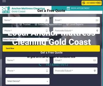 Anchormattresscleaninggoldcoast.com.au(Anchor Mattress Cleaning Gold Coast) Screenshot