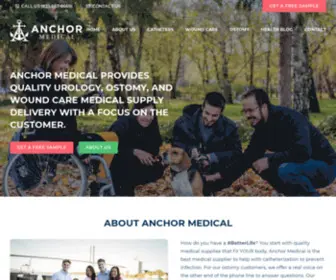 Anchormedsupplies.com(Anchor Medical) Screenshot