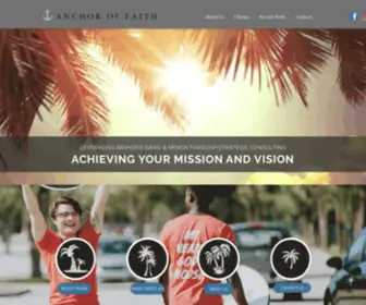 Anchoroffaith.com(Anchor of Faith) Screenshot