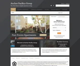 Anchorpacifica.com(Anchor Pacifica Management Company) Screenshot