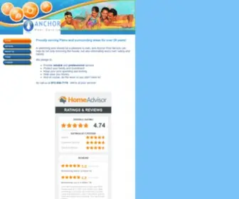 Anchorpoolservice.com(Swimming pool maintenance and repairs) Screenshot