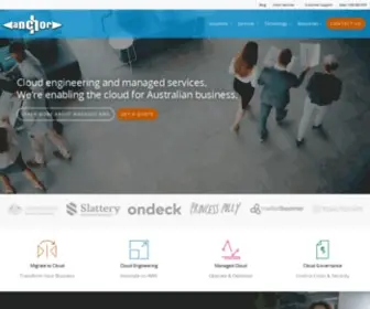 Anchorreef.com(Managed Cloud Services) Screenshot