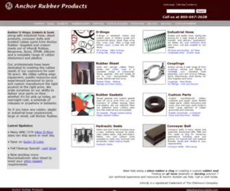 Anchorrubber.com(Sheet Rubber) Screenshot