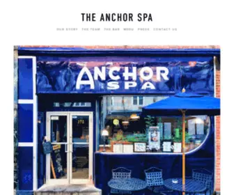 Anchorspa.com(The Anchor Spa) Screenshot