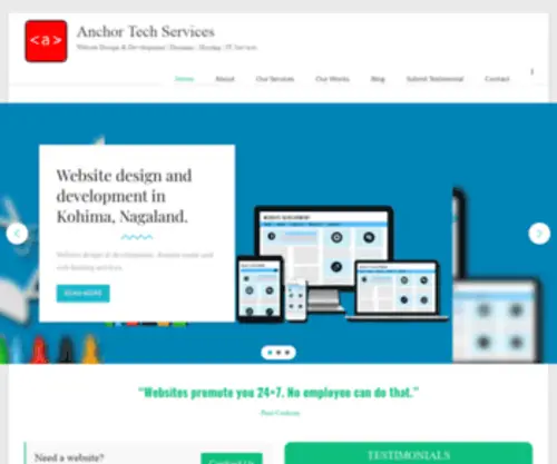 Anchortechservices.com(Anchor Tech Services) Screenshot