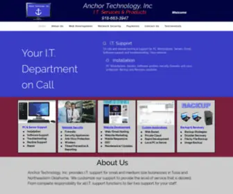 Anchortk.com(Anchor Technology) Screenshot