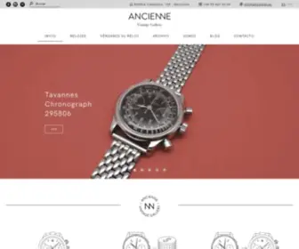 Ancienne.es(Compra venta relojes en Barcelona y Madrid) Screenshot