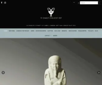 Ancient-ART.co.uk(St James Ancient Art Home) Screenshot