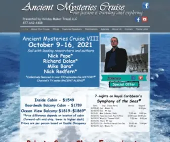 Ancientaliencruise.com(Ancient Alien Cruise) Screenshot