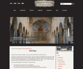 Ancientcapua.com(Ancient Capua) Screenshot