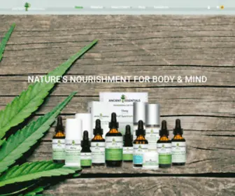 Ancientessentials.com(Full Spectrum Cannabidiol Oil) Screenshot